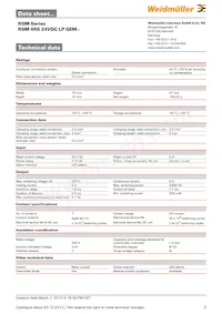 1113361001 Datasheet Page 2