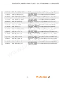 1113561001 Datasheet Page 3