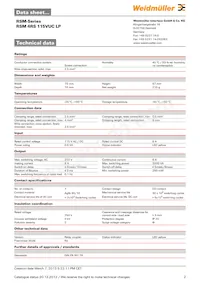 1114561001 Datasheet Page 2