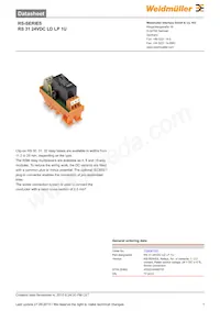 1128361001 Datasheet Cover