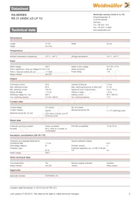 1128361001 Datasheet Pagina 2