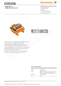 1173461001 Datasheet Copertura