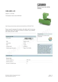 2271044 Datasheet Copertura