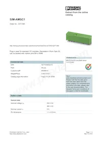 2271390 Datasheet Cover