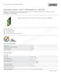 2297154 Datasheet Cover