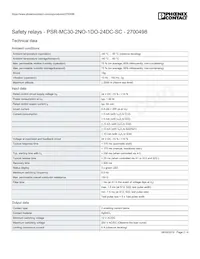 2700498 Datasheet Pagina 2