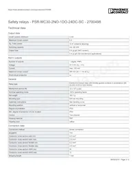 2700498 Datasheet Pagina 3