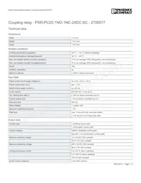 2700577 Datasheet Pagina 2