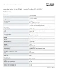 2700577 Datasheet Pagina 3