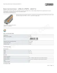 2820712 Datasheet Cover