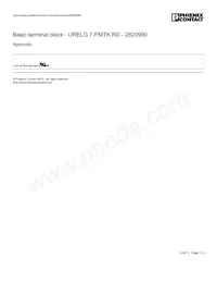 2820990 Datasheet Pagina 3