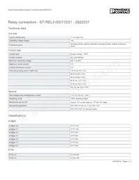 2822037 Datasheet Pagina 2