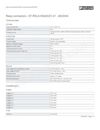 2823434 Datasheet Page 2