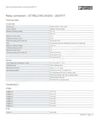 2823777 Datasheet Page 2