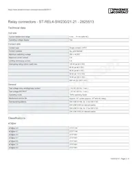 2825513 Datasheet Page 2