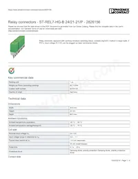 2826156 Datasheet Copertura