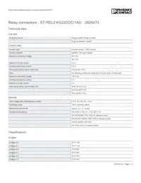 2826473 Datasheet Pagina 2