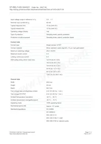 2827139 Datasheet Pagina 2