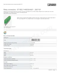 2827197 Datasheet Cover