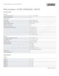 2827197 Datasheet Pagina 2