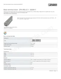 2829917 데이터 시트 표지