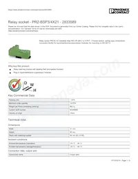 2833589 Datasheet Cover