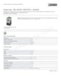 2834038 Datasheet Cover