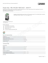 2834177 Datasheet Copertura