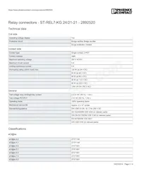 2892520 Datasheet Page 2