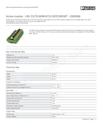 2900068 Datasheet Cover