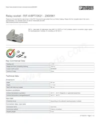 2900961 Datasheet Cover