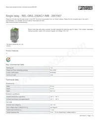 2901907 Datasheet Cover