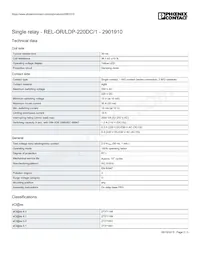 2901910 Datasheet Pagina 2