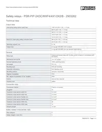 2903262 Datasheet Page 3