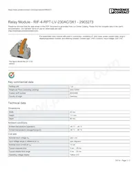 2903273 Datasheet Cover