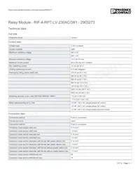 2903273 Datasheet Pagina 2