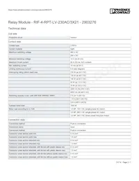 2903276 Datasheet Pagina 2