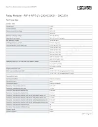 2903279 Datasheet Page 2