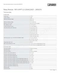 2903279 Datasheet Pagina 2