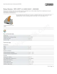 2903306 Datasheet Copertura