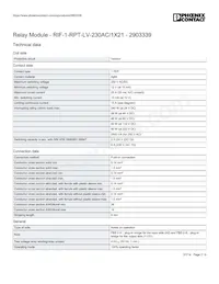 2903339 Datasheet Pagina 2