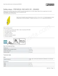 2904953 Datasheet Copertura