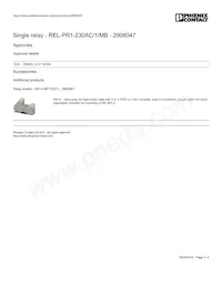 2908047 Datasheet Pagina 4