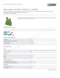 2912426 Datasheet Cover