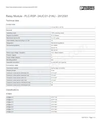 2912581 Datasheet Page 3