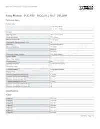 2912594 Datasheet Page 3