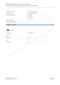 2940207 Datasheet Pagina 3