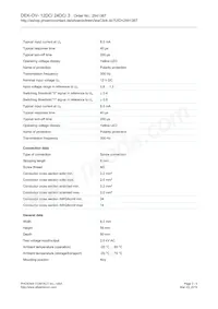 2941387 Datasheet Pagina 2