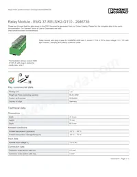 2946735 Datasheet Copertura