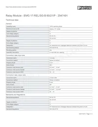 2947491 Datasheet Page 3